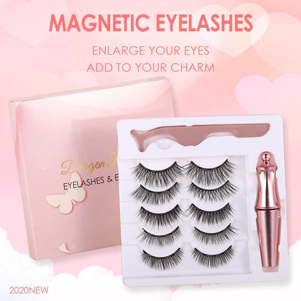 Mink Eyelashes Magnetic Eyelashes 5 Pairs Of Magnets Mink Eyelashes Magnetic Eyelashes 5 Pairs Of Magnets